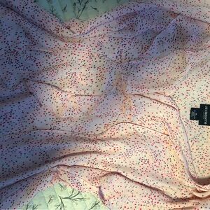 Liz Claiborne Pink Polka Dot Blouse